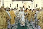 В канун дня памяти святого равноапостольного князя Владимира Святейший Патриарх Кирилл совершил всенощное бдение в Успенской Киево-Печерской лавре