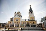 Предстоятель Русской Церкви совершил Божественную литургию в Спасо-Преображенском соборе Якутска