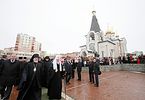 Святейший Патриарх Кирилл посетил город Мирный