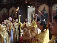 40th anniversary of autonomous status of the Orthodox Church of Japan is celebrated in Osaka