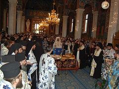 His Beatitude Patriarch Daniel of Romania Celebrated The Remembrance Service For Rev. Hieroschimonk Paisie Olaru, At Sihastria Monastery 