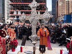 Feast of St. Nicholas (new style calender) celebrated at Ground Zero