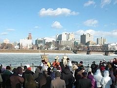 Harrisburg, PA: Pan-Orthodox Theophany blessing of the Susquehanna River.