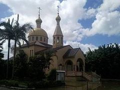 The Church of the Vladimir Icon of the Mother of God in Brisbane suffers damage from the Queensland flood