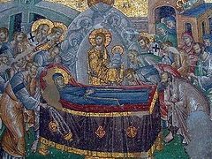 The Theotokos on Her Deathbed