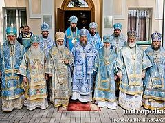 The Delegation Bringing the Kursk-Root Icon of the Mother of God to Kazakhstan Visits the Holy Sites of the Southern Capital 