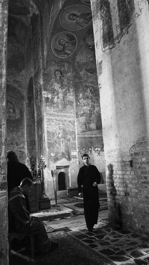 В монастыре преподобного Михаила Клопского 