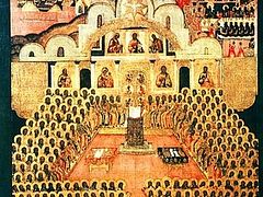 Commemoration of the Holy Fathers of the Seventh Ecumenical Council (787). The Holy Icons.