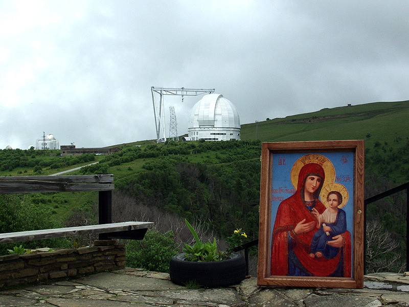 Иверская икона Божией Матери из Петропавловского храма станицы Зеленчукской
