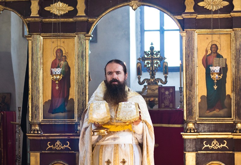 Божественная литургия, монастырь Враньина
