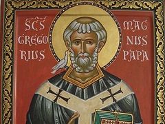 St. Gregory the Dialogist, pope of Rome
