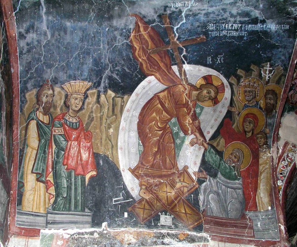 Сошествие Христа во ад. Кипрская фреска