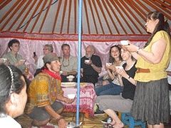 An Orthodox missionary delegation from the USA visits Mongolia