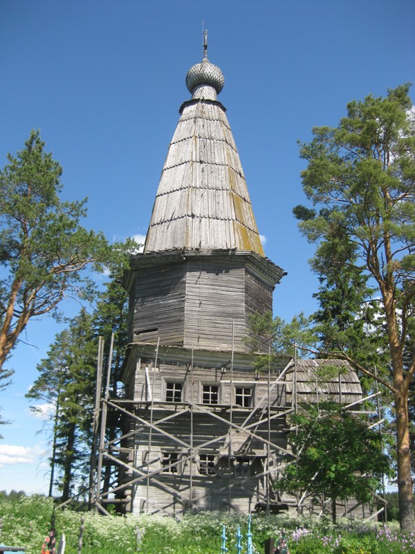 Деревня Большая Шалга (Казаково). Храм Рождества Христова (1745 г.) 