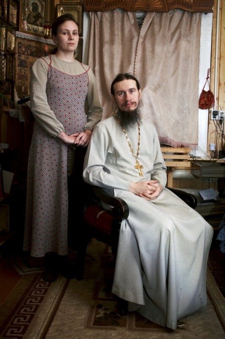 Провинциальный священник о. Виталий с супругой Ольгой