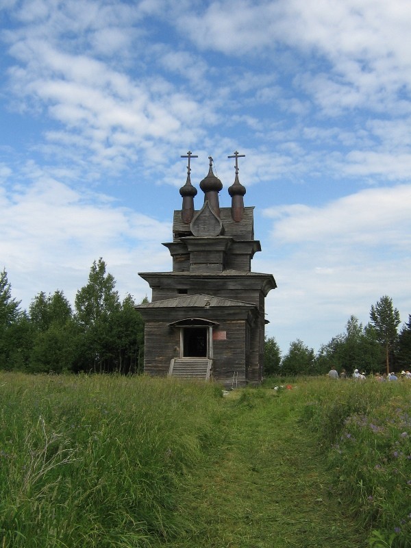 Пермогорье. Храм Георгия Победоносца, 1665 г.