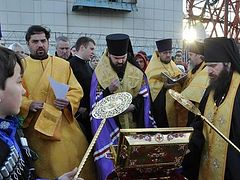 Молебен о мире на Кавказе совершил на вершине горы Машук епископ Пятигорский и Черкесский Феофилакт