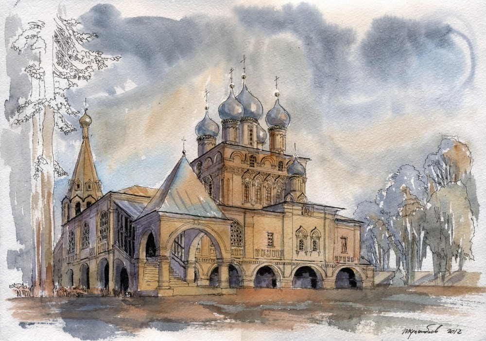 The Kazan Church in Kolomensky park, Moscow