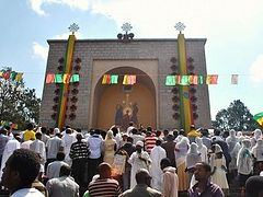 Ethiopia Celebrates Meskel, A Christian Holiday All Its Own, With Yellow Flowers And Blazing Bonfires 