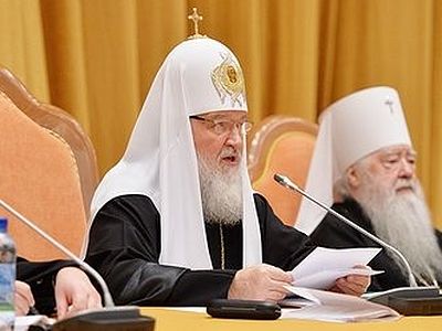 Доклад на епархиальном собрании города Москвы 20 декабря 2013 года