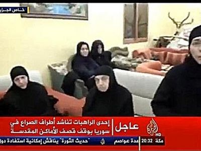 О похищенных в Маалюле монахинях по-прежнему ничего неизвестно