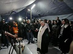 Первый пункт обогрева бездомных открылся в Москве