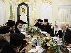 Состоялась братская беседа Предстоятелей Антиохийской и Русской Православных Церквей