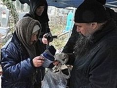 В Краснодаре прошла акция «Помоги бездомному!»