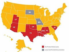 Восемь штатов США запретили пропаганду содомии