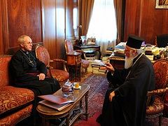 Archbishop of Canterbury meets Ecumenical Patriarch Bartholomew