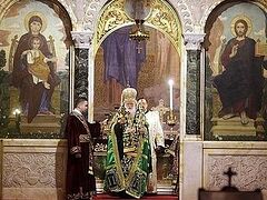 В Болгарии молитвенно отметили годовщину интронизации Патриарха Неофита