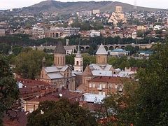 Mass procession in support of Serbia takes place in Tbilisi