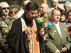 A priest killed in the Donetsk region