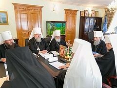В Киеве состоялось заседание Священного Синода Украинской Православной Церкви