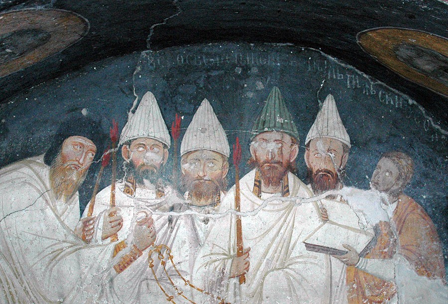 Погребение епископа Липлянского Феодора (XIV в.)