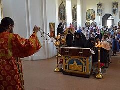 Свято-Ольгинский монастырь в Луганске: престольный праздник состоялся