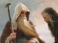 Преподобный Антоний Печерский и древнерусский Афон