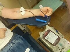 Рекордное число донорской крови собрали на акции службы 