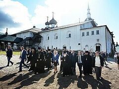 Патриарх Кирилл провел совещание по вопросам развития Соловецкого архипелага