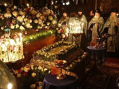 В Святогорской лавре торжественно почтили праздник Успения Пресвятой Богородицы
