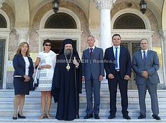 Посол России в Греции помолился у креста святого апостола Андрея Первозванного