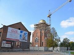 Храм Новомучеников и исповедников Российских возводится в Беслане