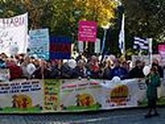 Митинг в защиту семейных ценностей прошел в Таллине