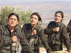 ISIS militants are afraid of female battalions