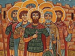Great-martyr Mikael-Gobron and His 133 Soldiers (†914)