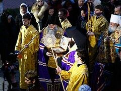 В Одессу из Александро-Невской Лавры прибыла частица мощей святого князя