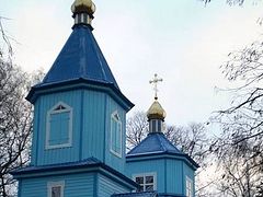 An Orthodox church desecrated and robbed in the Western Ukraine