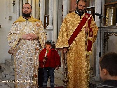 Война все ближе к городу, но дети Дамаска встречают Рождество Христово