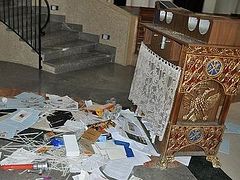 An Orthodox church robbed in Haifa