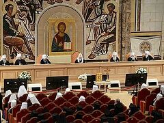 Продолжается работа Архиерейского Совещания Русской Православной Церкви